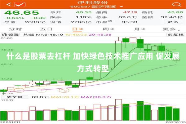 什么是股票去杠杆 加快绿色技术推广应用 促发展方式转型