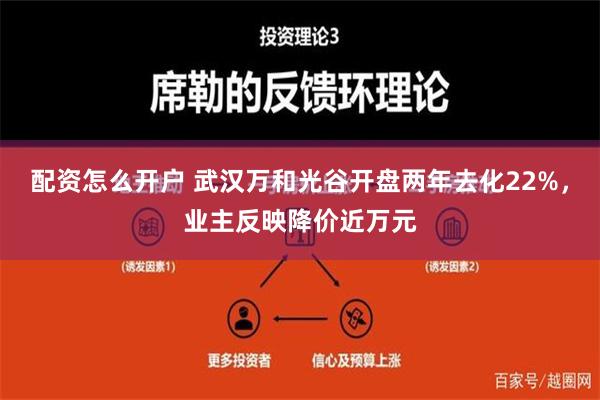 配资怎么开户 武汉万和光谷开盘两年去化22%，业主反映降价近万元