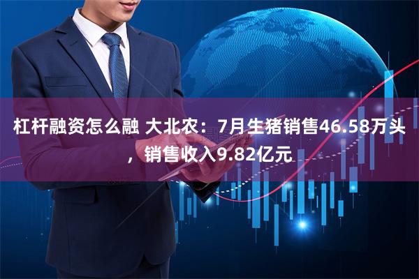 杠杆融资怎么融 大北农：7月生猪销售46.58万头，销售收入9.82亿元