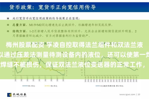 梅州股票配资 孚凌自控取得法兰组件和双法兰液位变送器专利，不仅可以通过压差法测量待测设备内的液位，还可以使第一焊缝不被损伤，保证双法兰液位变送器的正常工作，液位可以被持续测量监控